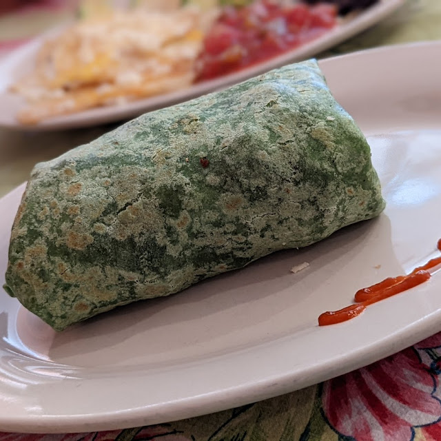 Chorizo and Potato Burrito