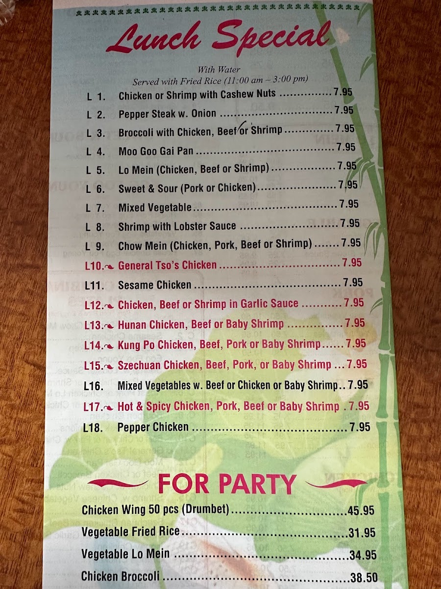 Menu Photo 0