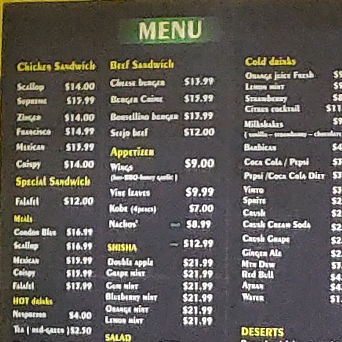 Menu Photo 5