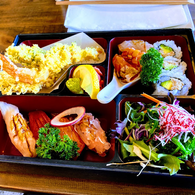 Teriyaki Salmon Bento Box