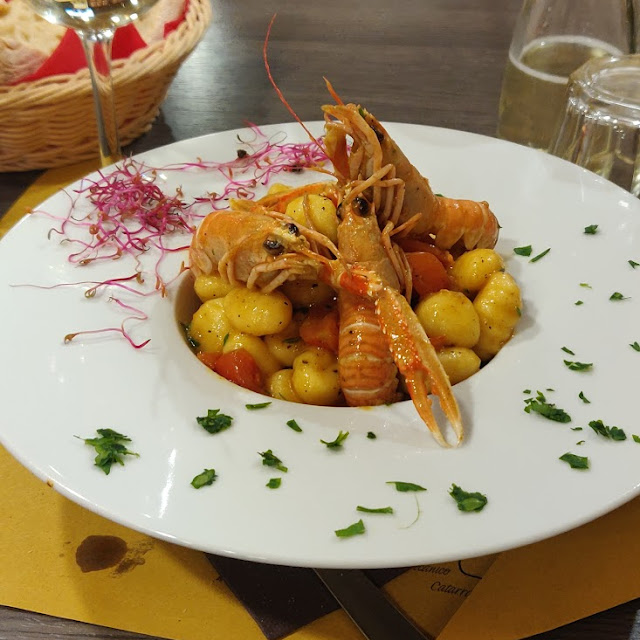 Gnocchi Con Scampi