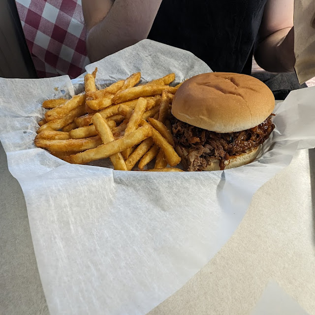 Pulled Pork BBQ with French Fries
