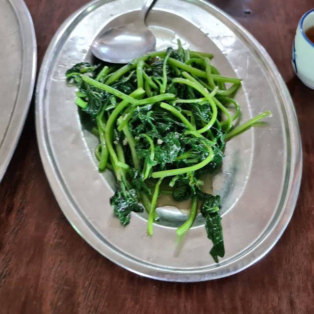 Stir Fry Sweet Potatoe Leaves