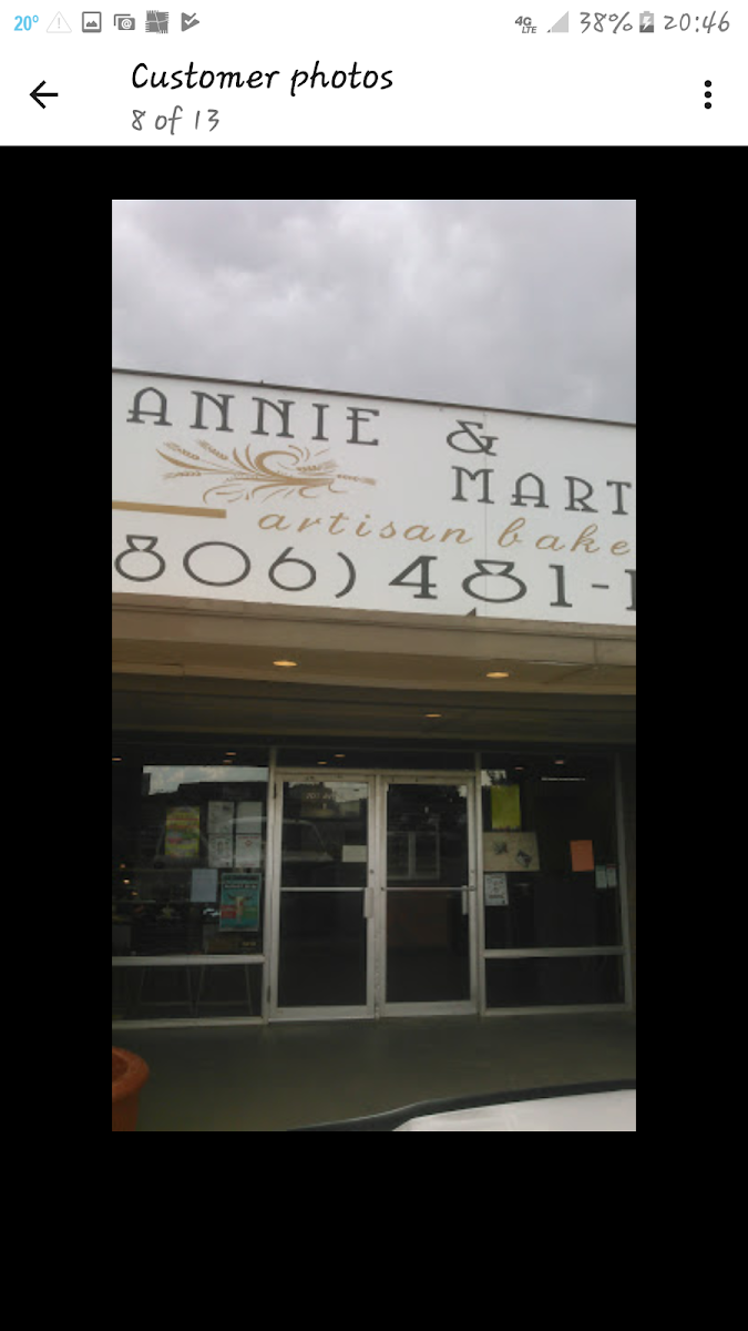Godfather's Pizza at Annie & Martha’s Artisan Bakery