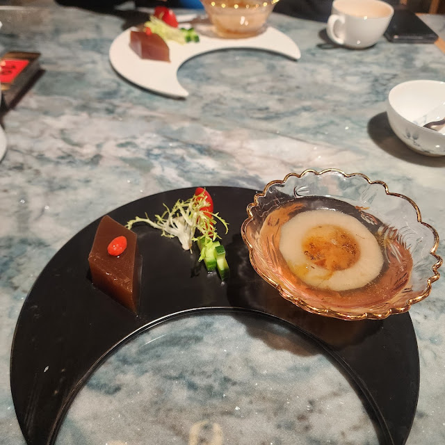 三小漁手磨棗華糕 法式焦糖燉旦 Combo