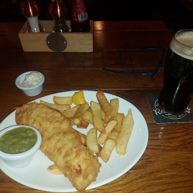 Fish and Chips with Mushy Peas