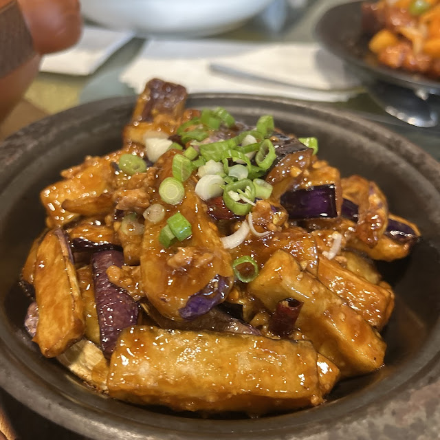 Eggplant Stir Fry with Minced Pork