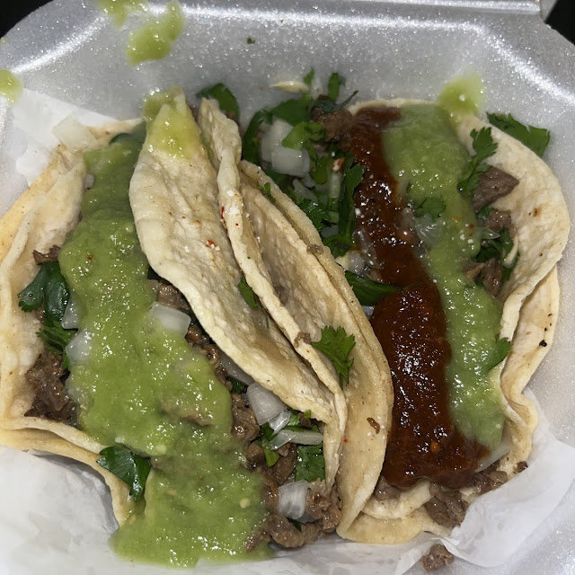Steak Taco with Salsa Verde