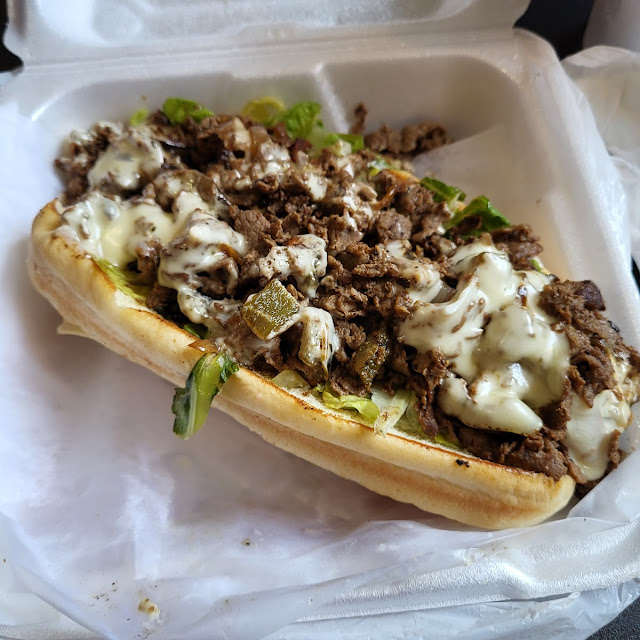 Extra Large Philly Cheese Steak Hoagie
