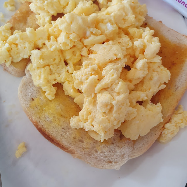 Scrambled Eggs on Toast