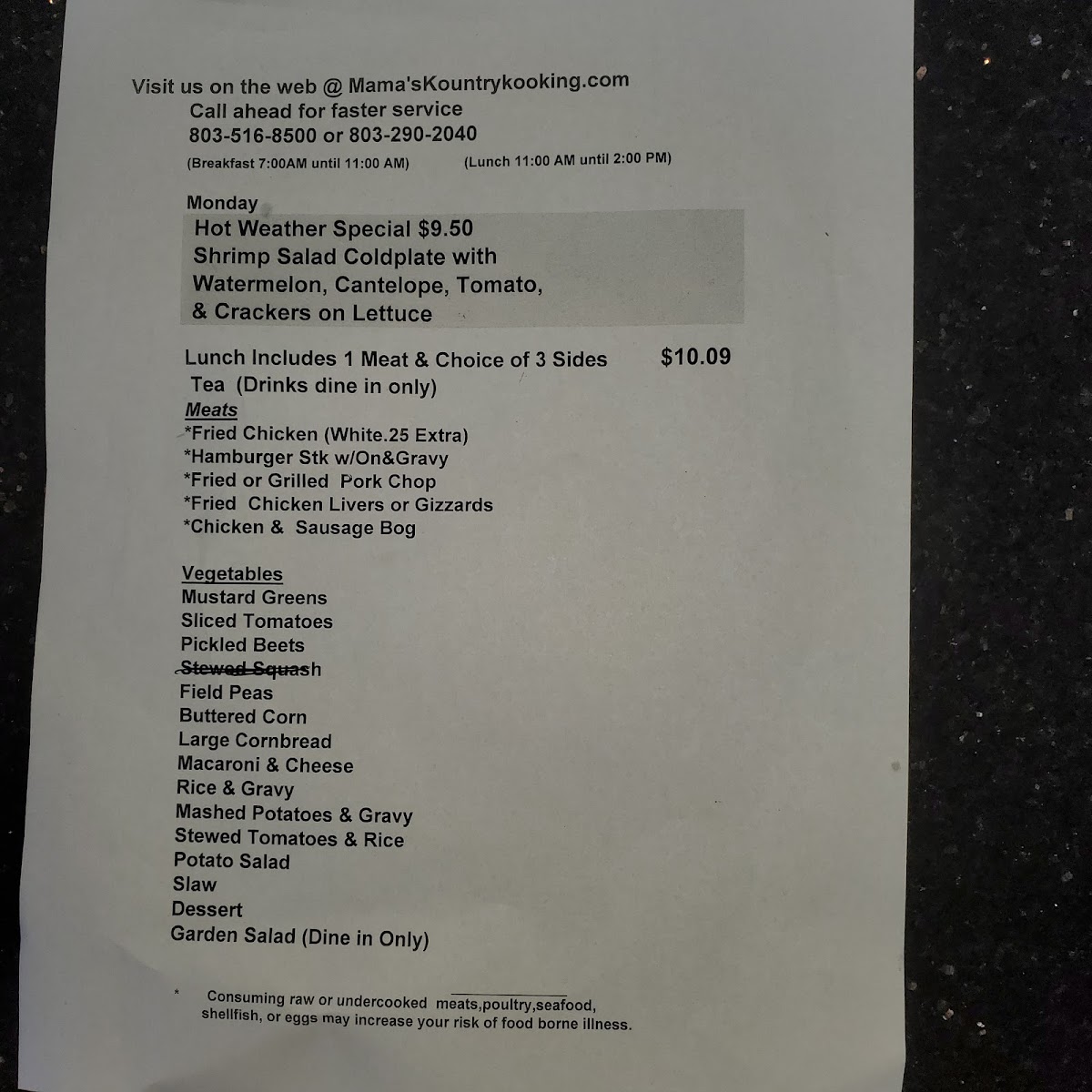 Menu Photo 1