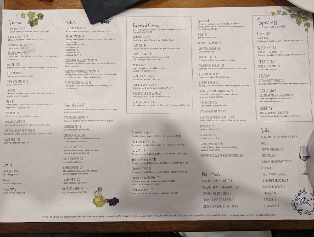 Menu Photo 0
