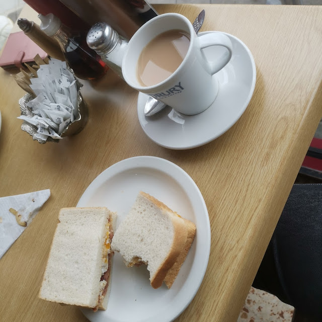 Egg and Bacon Sandwich