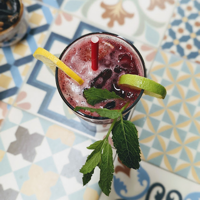 Iced Tea Assam with Summer Fruits
