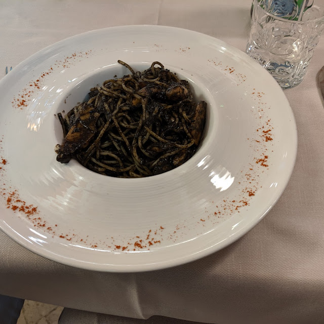 Spaghetti with Cuttlefish Ink