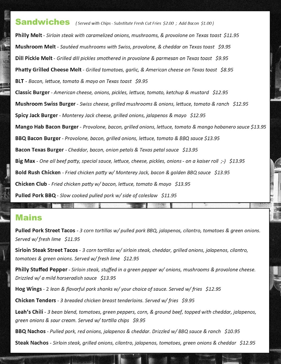 Menu Photo 0