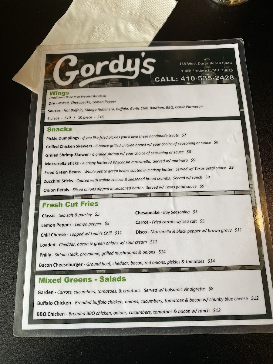 Menu Photo 5