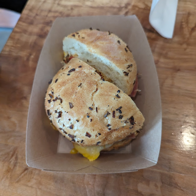 Egg and Cheddar Sandwich