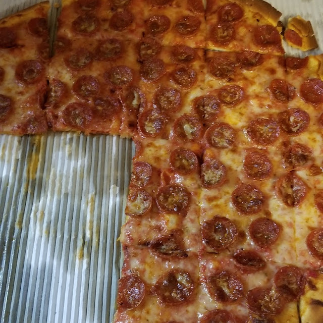 Large Pepperoni and Extra Cheese Pizza