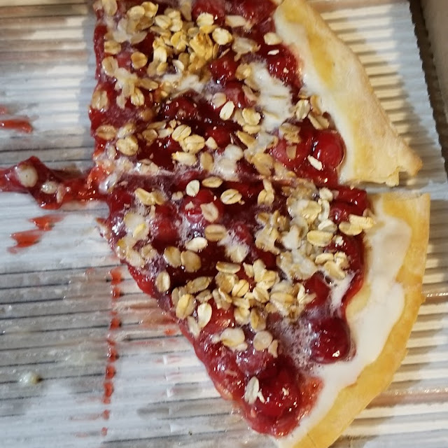 Cherry Dessert Pizza
