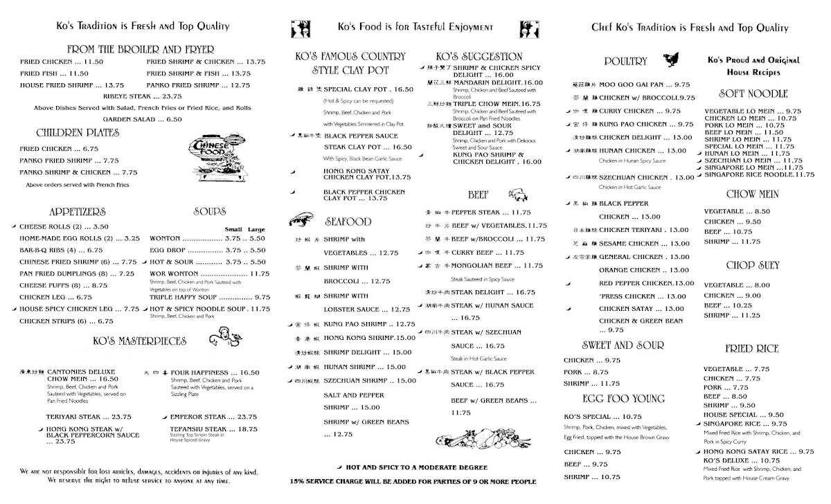 Menu Photo 1