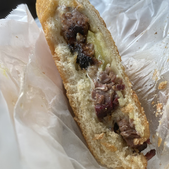Pressed Brisket Sandwich
