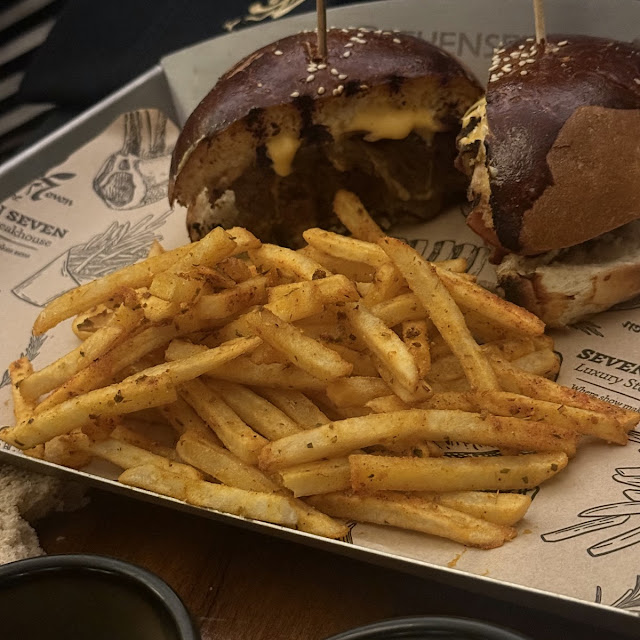 Burger and Fries