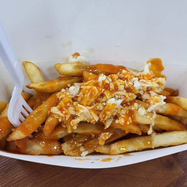 Buffalo Garlic Fries