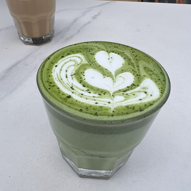 Plain Matcha Latte