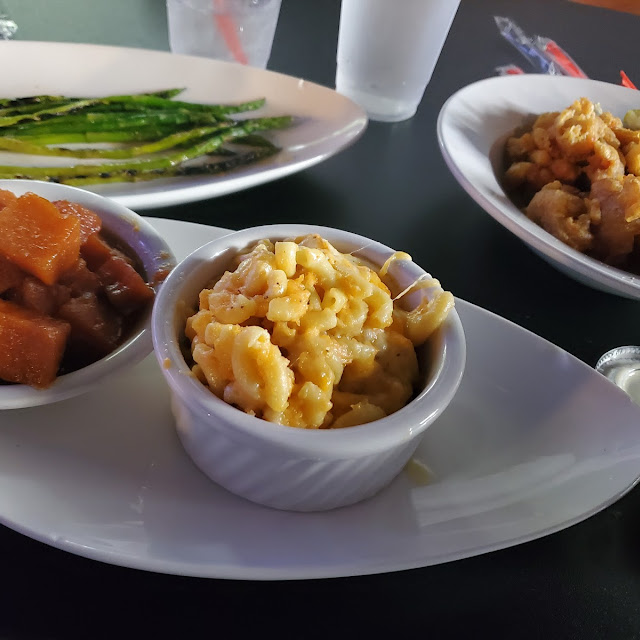 Lobster Mac and Cheese Yams