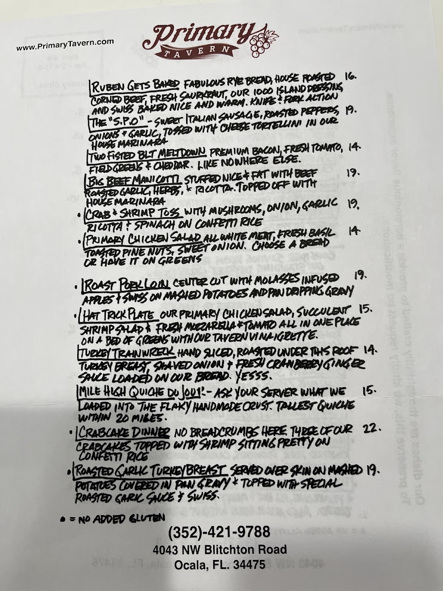 Menu Photo 0