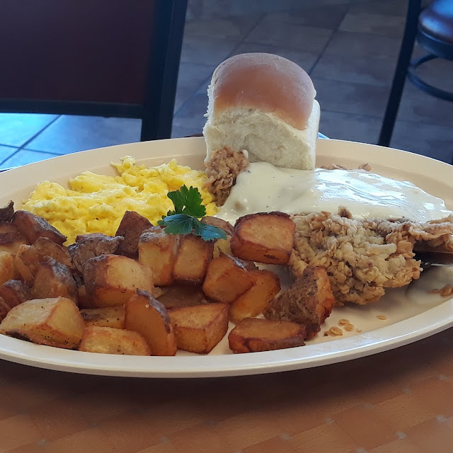 Chicken Fried Steak Breakfast