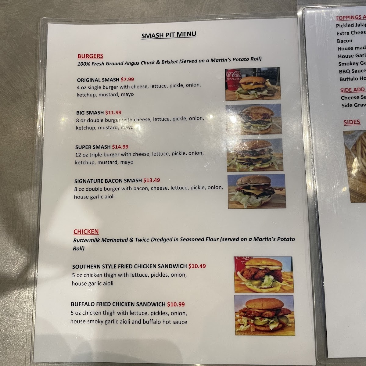 Menu Photo 5