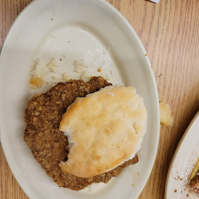 Country Fried Steak Biscuit
