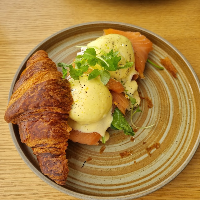 Soufflé Pancakes Eggs Benedict Smoked Salmon