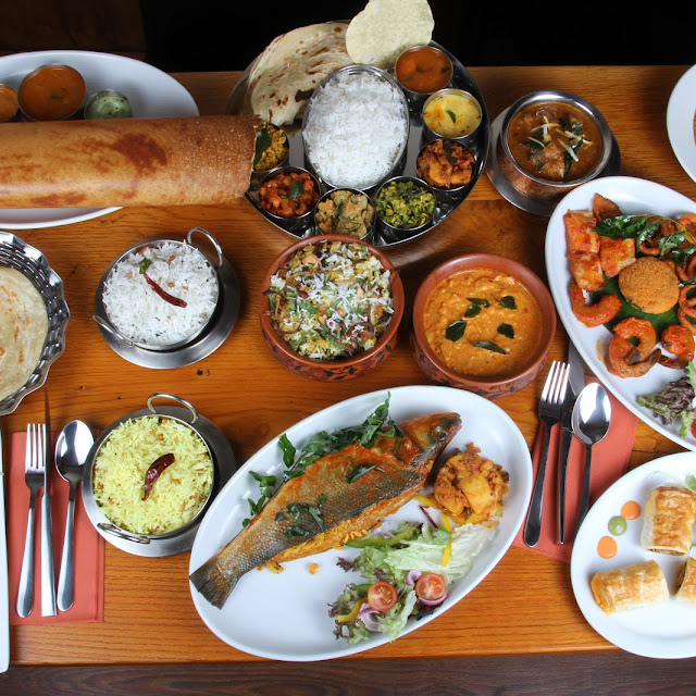 Cochin Thali Starter Main Course and Dessert