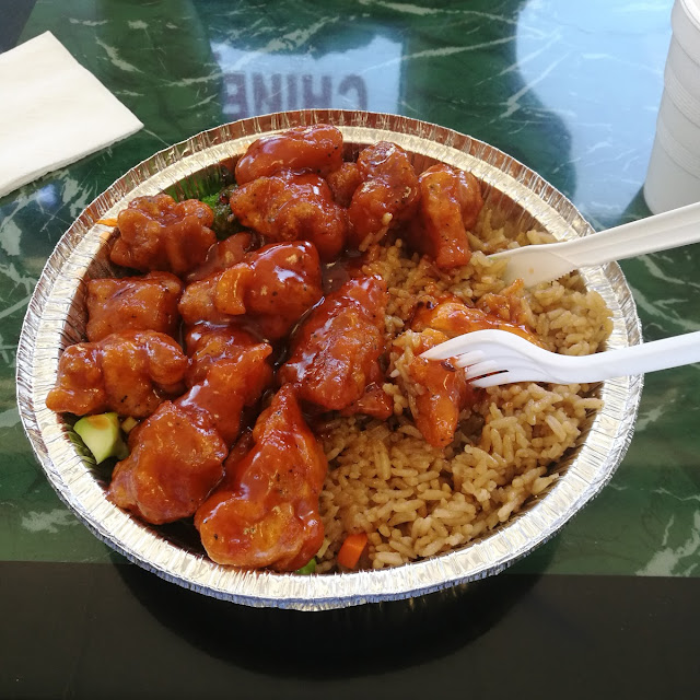General TSO's Chicken Lunch Special