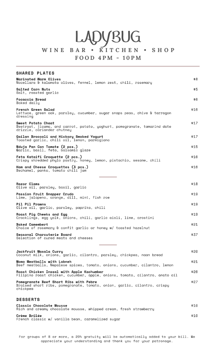 Menu Photo 0