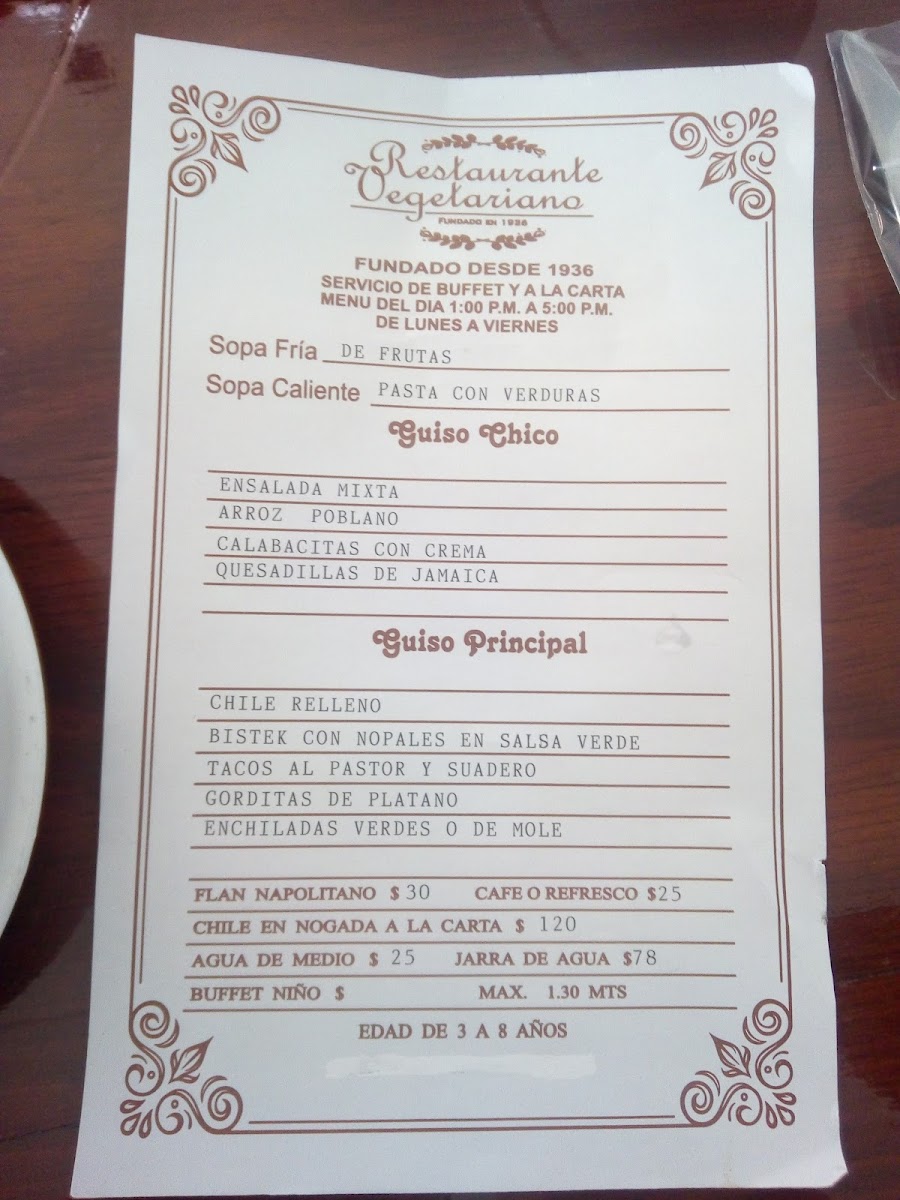 Menu Photo 0