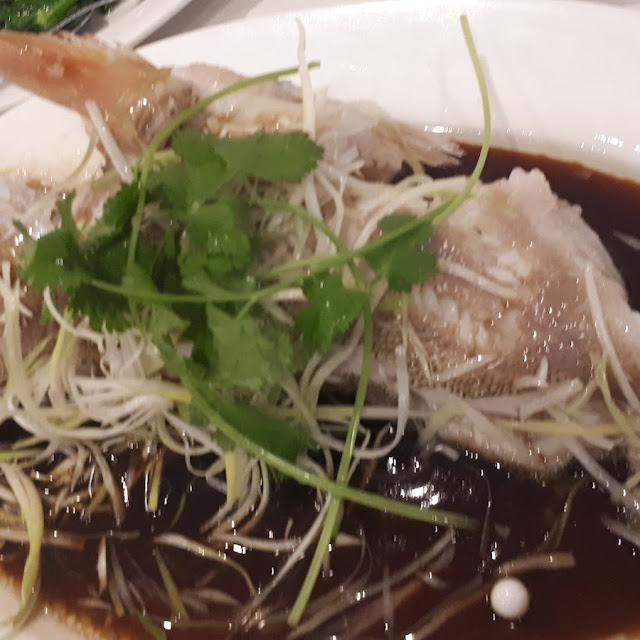 Steamed Black Cod in Black Bean Sauce