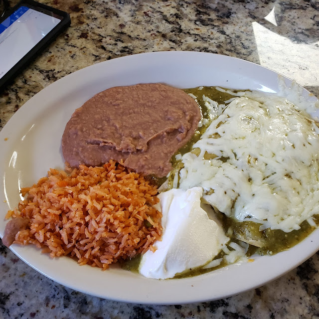 Enchiladas Verdes