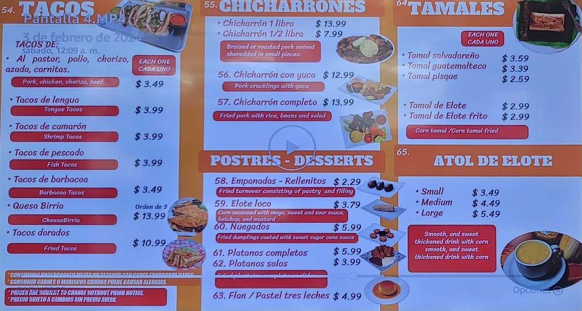 Menu Photo 8