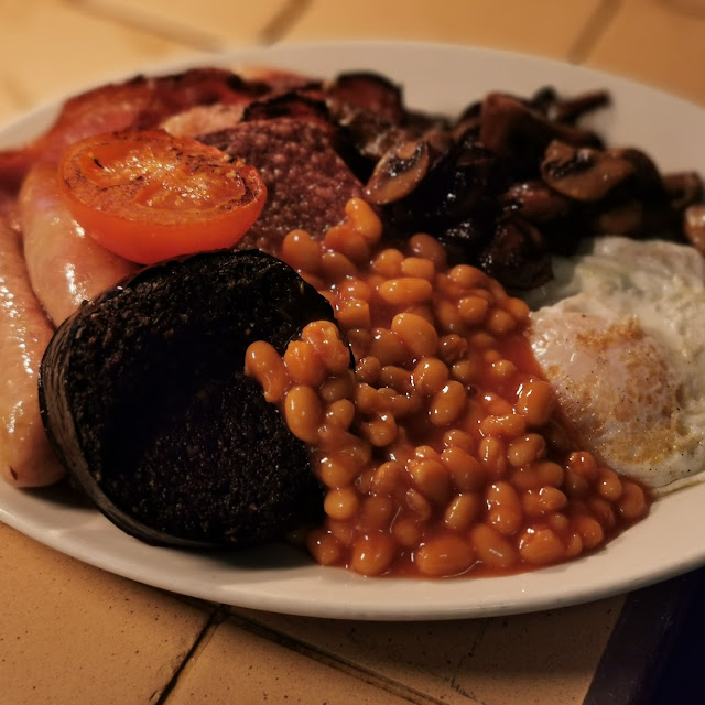 Sausage Chips & Beans or Fried Egg