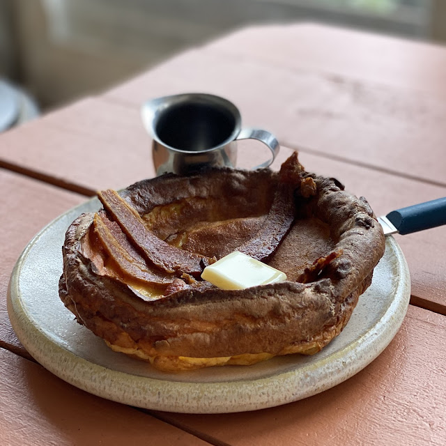 Dutch Baby Pancake Fresh Cheese Preserved Citrus Black Pepper & Honey