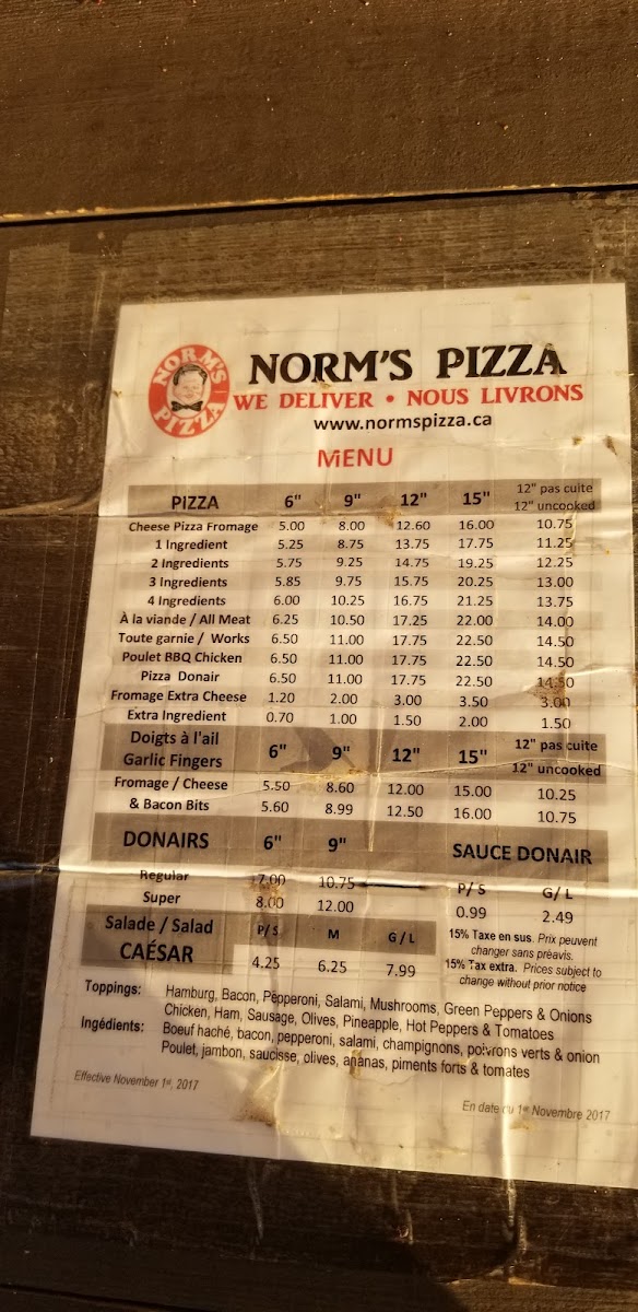 Menu Photo 0