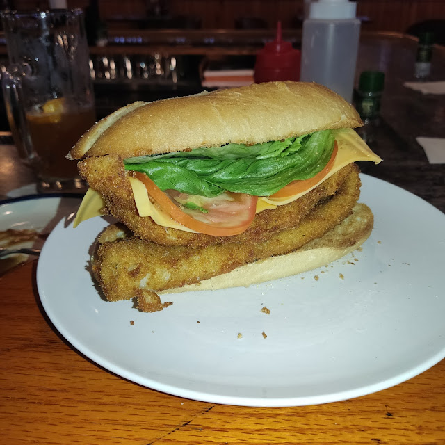 Fish Sandwich Dinner