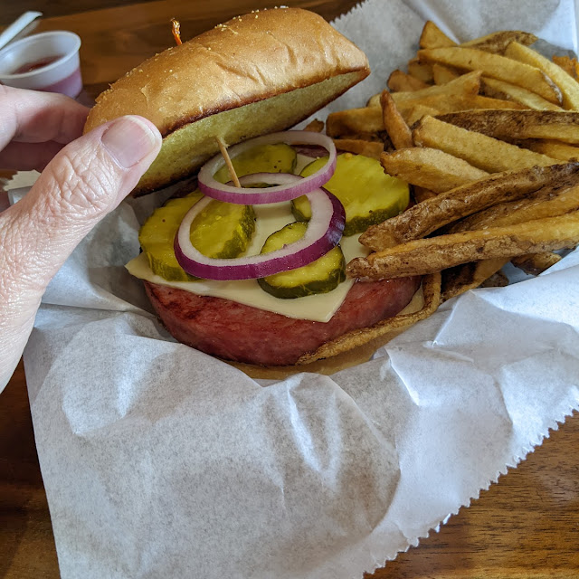 Fried Bologna Sandwich