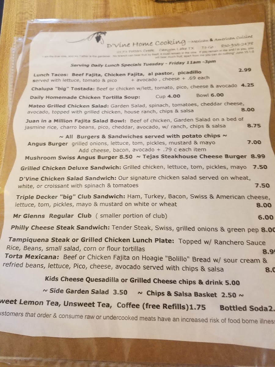 Menu Photo 5
