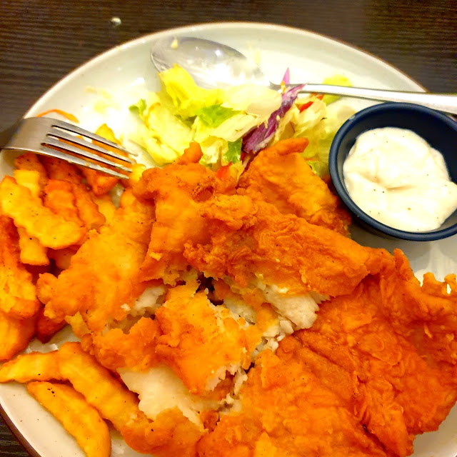 Fish and Chips and Cheese Fries