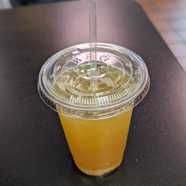 Pistachio Orange Blossom Soda